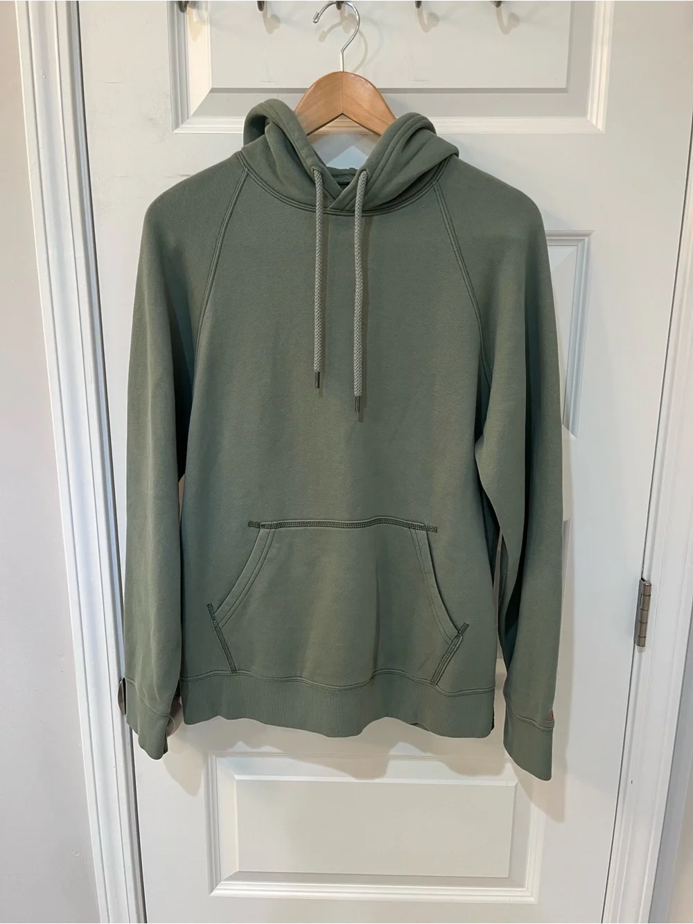 Faherty High Standard Fleece Hoodie Organic Pima Cotton Aspen Green Size‎ Small